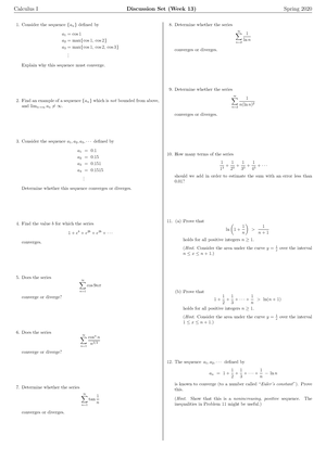 C1 Wk11 Prob - Recitation - Spring 2020 Discussion Set (Week 11 ...