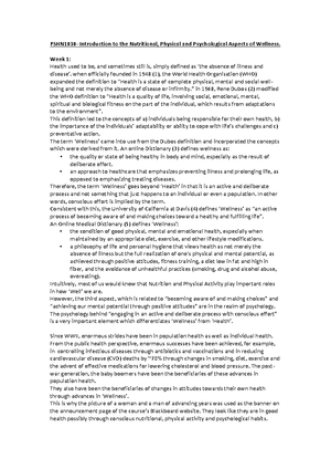 Unit-1 - Week 1 notes - Unit 1 – Introduction to the course and to ...
