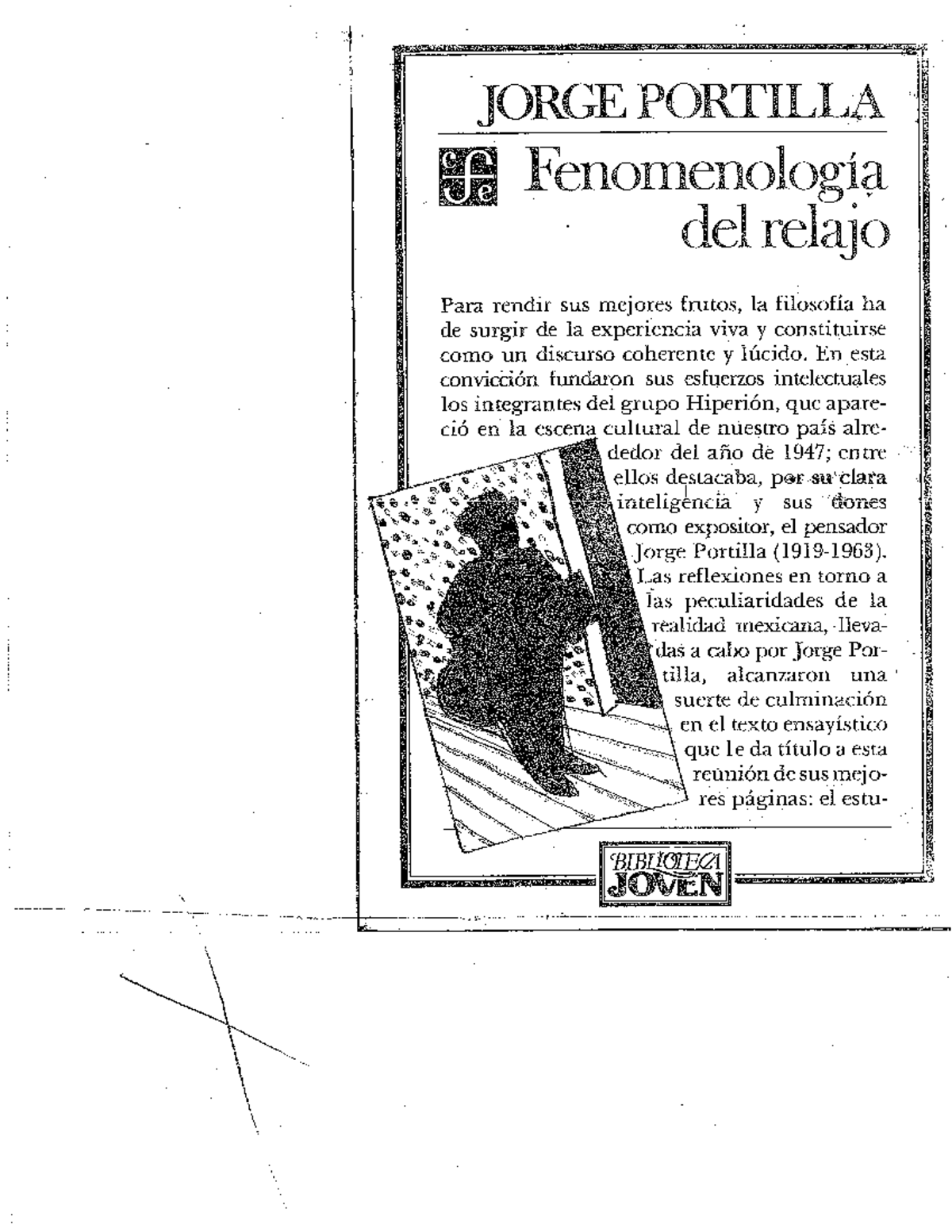 Jorge portilla fenomenologia del relajo - Fundamentos de Investigación ...