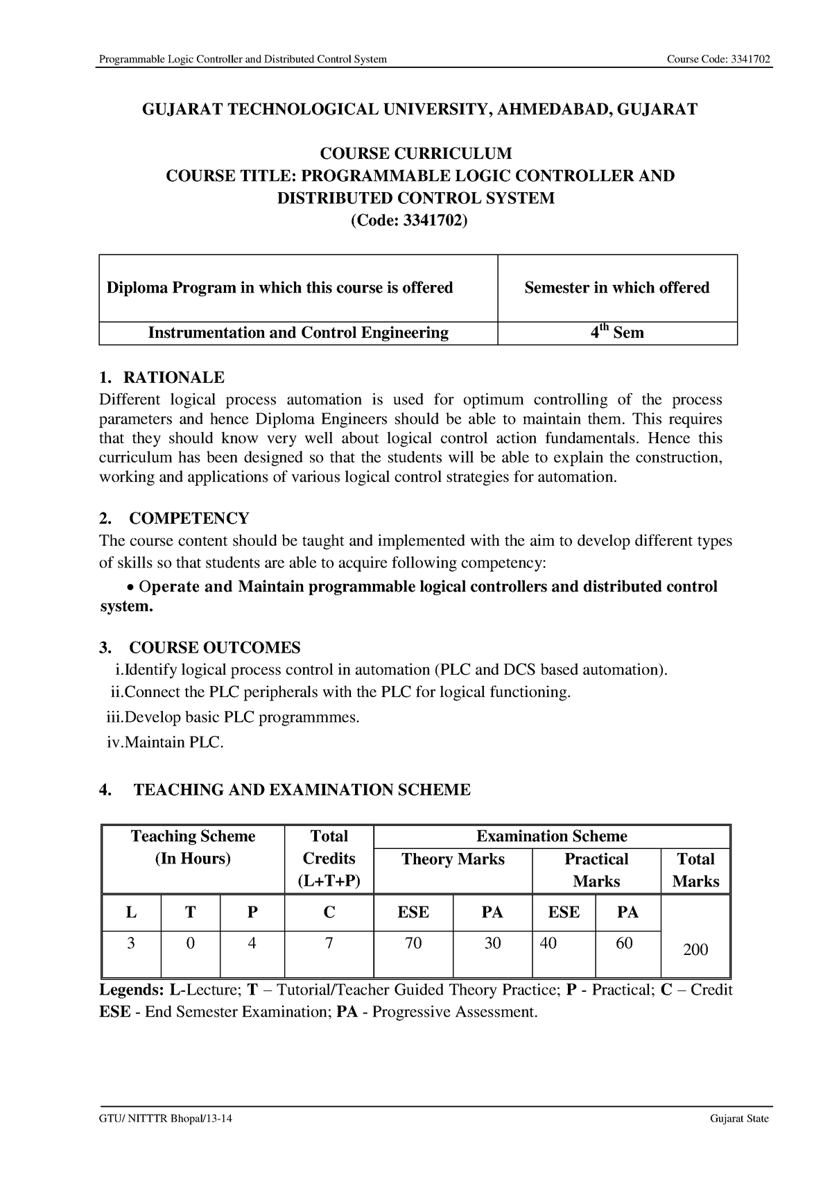 3341702 - Good - GUJARAT TECHNOLOGICAL UNIVERSITY, AHMEDABAD, GUJARAT ...