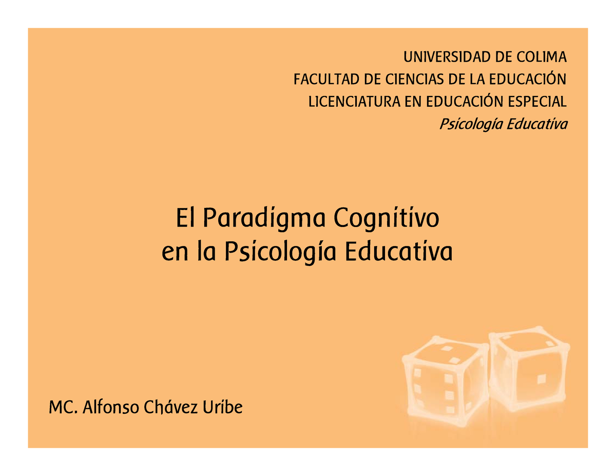 Paradigma Cognitivo - Ejemplos De Aprendizajes - El Paradigma Cognitivo ...