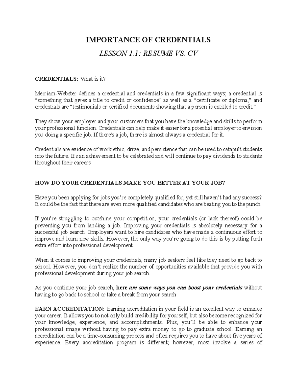 v-wi-importance-of-credentials-importance-of-credentials-lesson-1