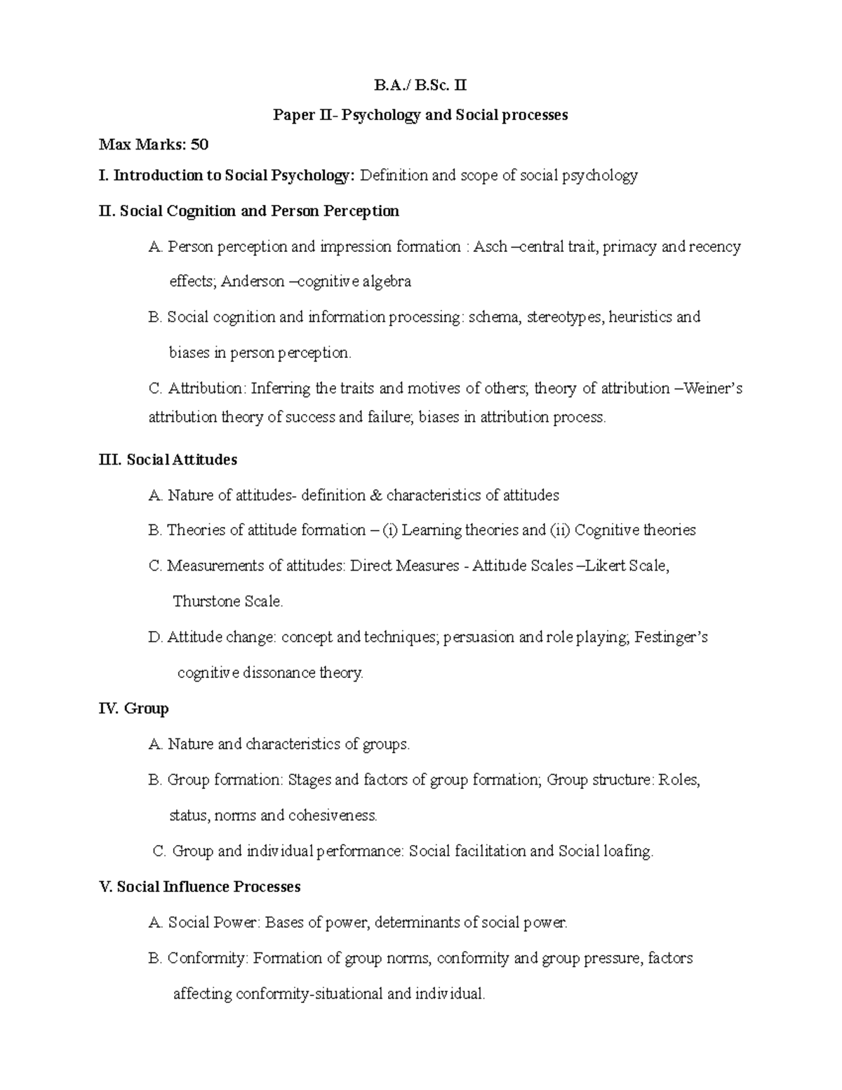 B.A. B - ARADHANA KUMARI - B./ B. II Paper II- Psychology And Social ...