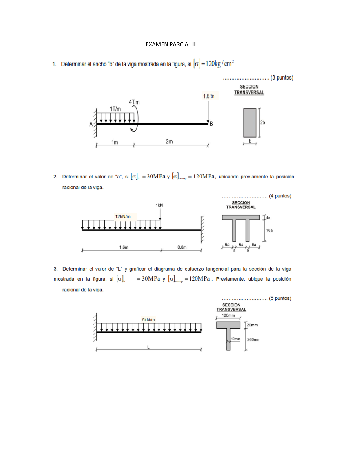 Examen Parcial II - Pdf Caminos - Caminos - UCV - Studocu