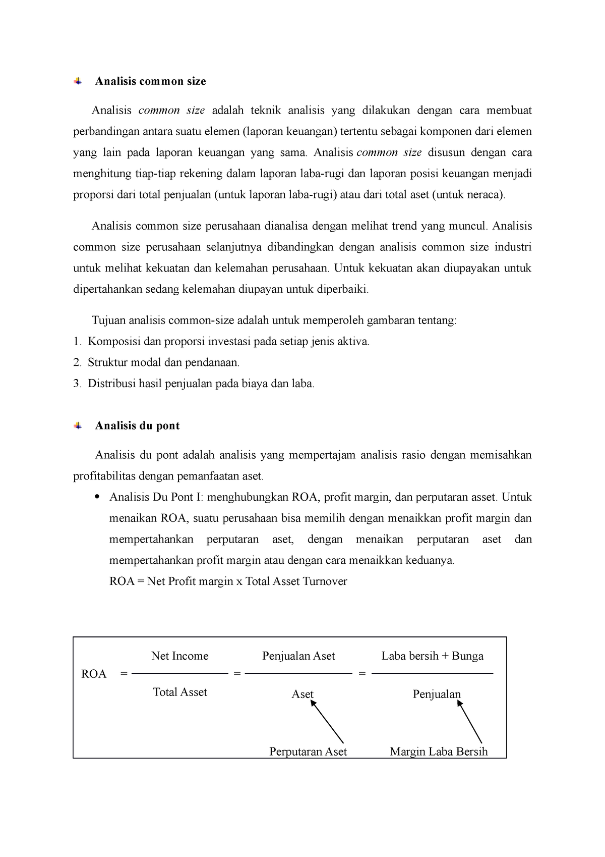 Teknik Analisis Laporan Keuangan Analisis Common Size Analisis Common Size Adalah Teknik 7681