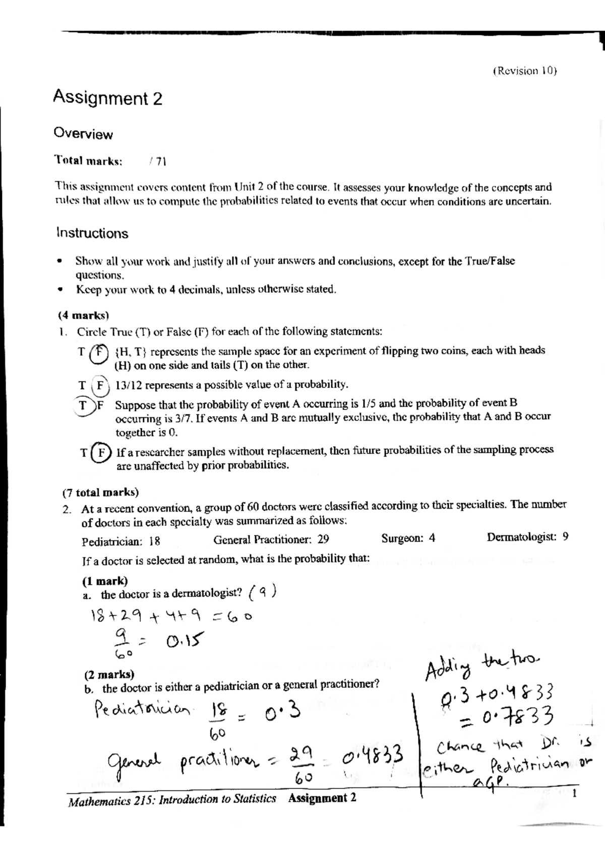 math 215 assignment 2