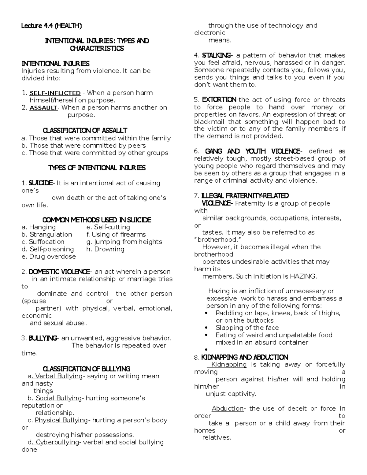 intentional-injuries-worksheet-wordmint