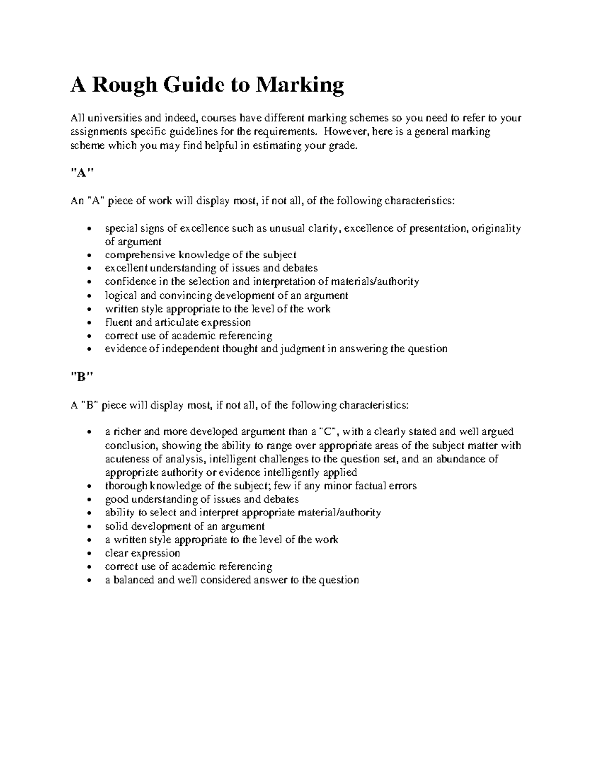 a-rough-guide-to-marking-however-here-is-a-general-marking-scheme