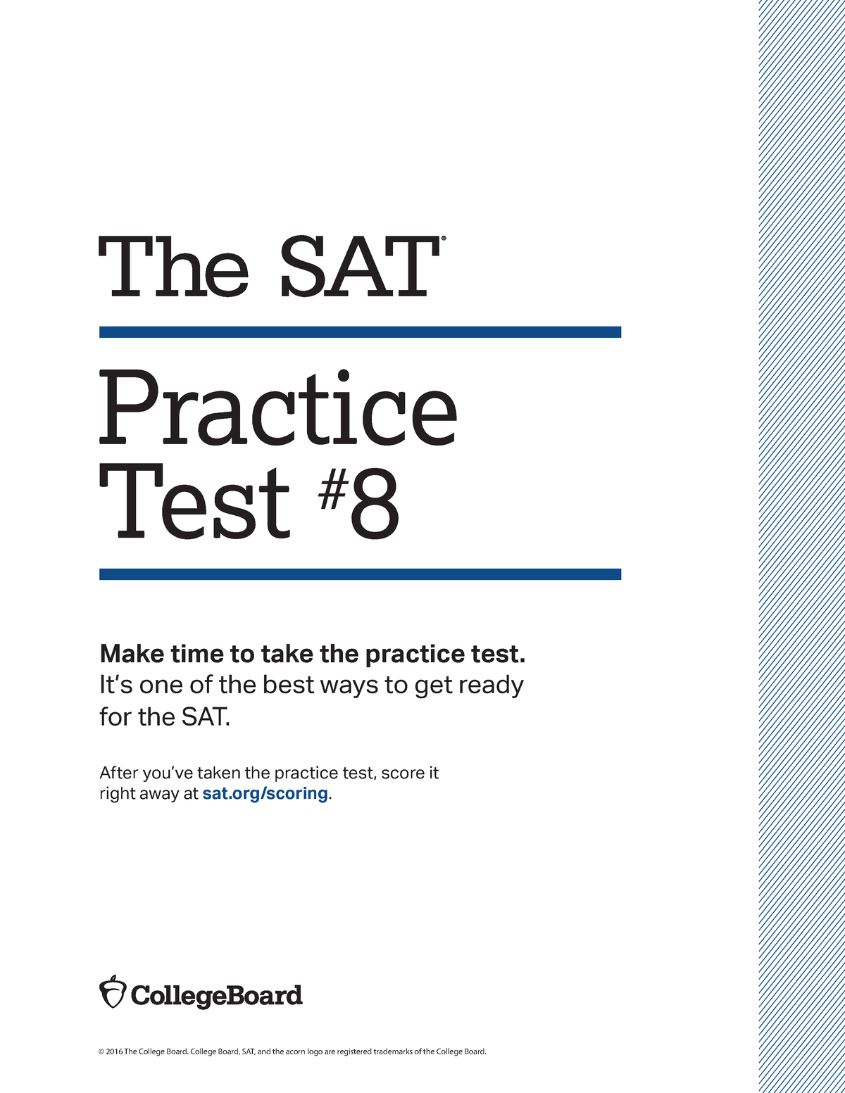 Is Sat Practice Test 8 Hard