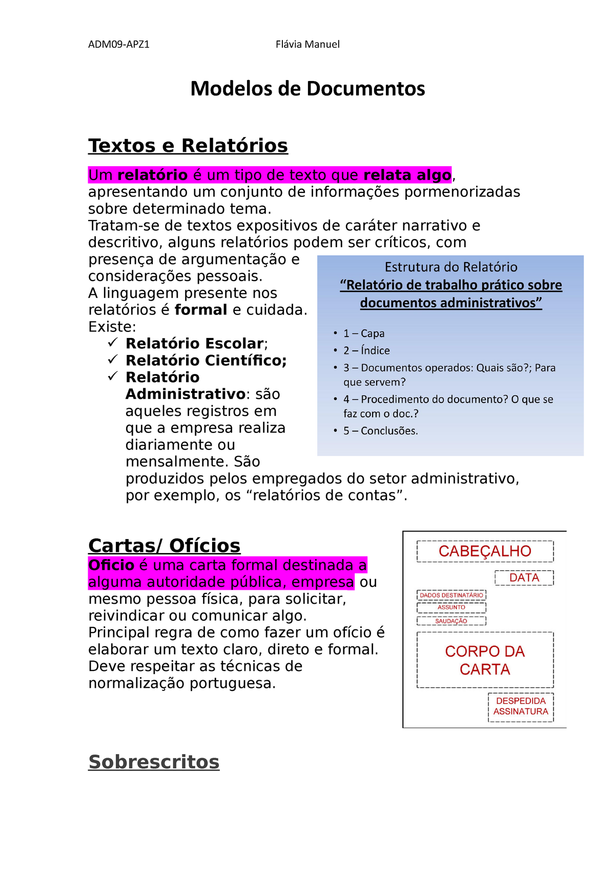 Ofício: o que é, tipos, características, modelo - Brasil Escola