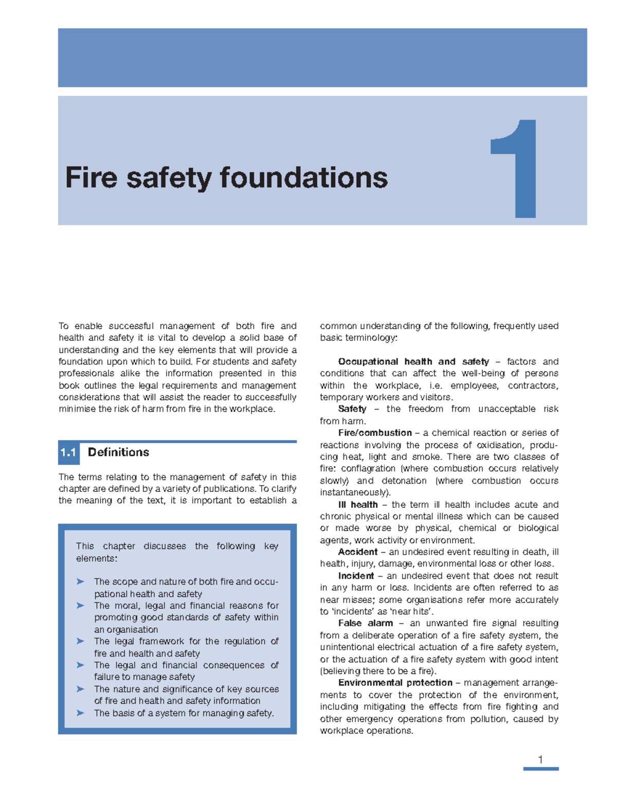 Fire Safety Management - To Enable Successful Management Of Both Fi Re ...