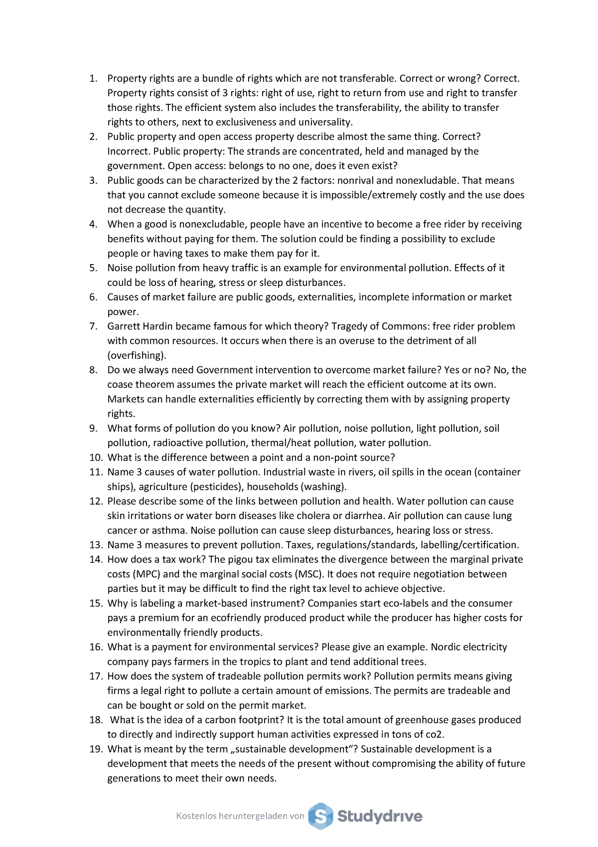 case study 1 property rights answers