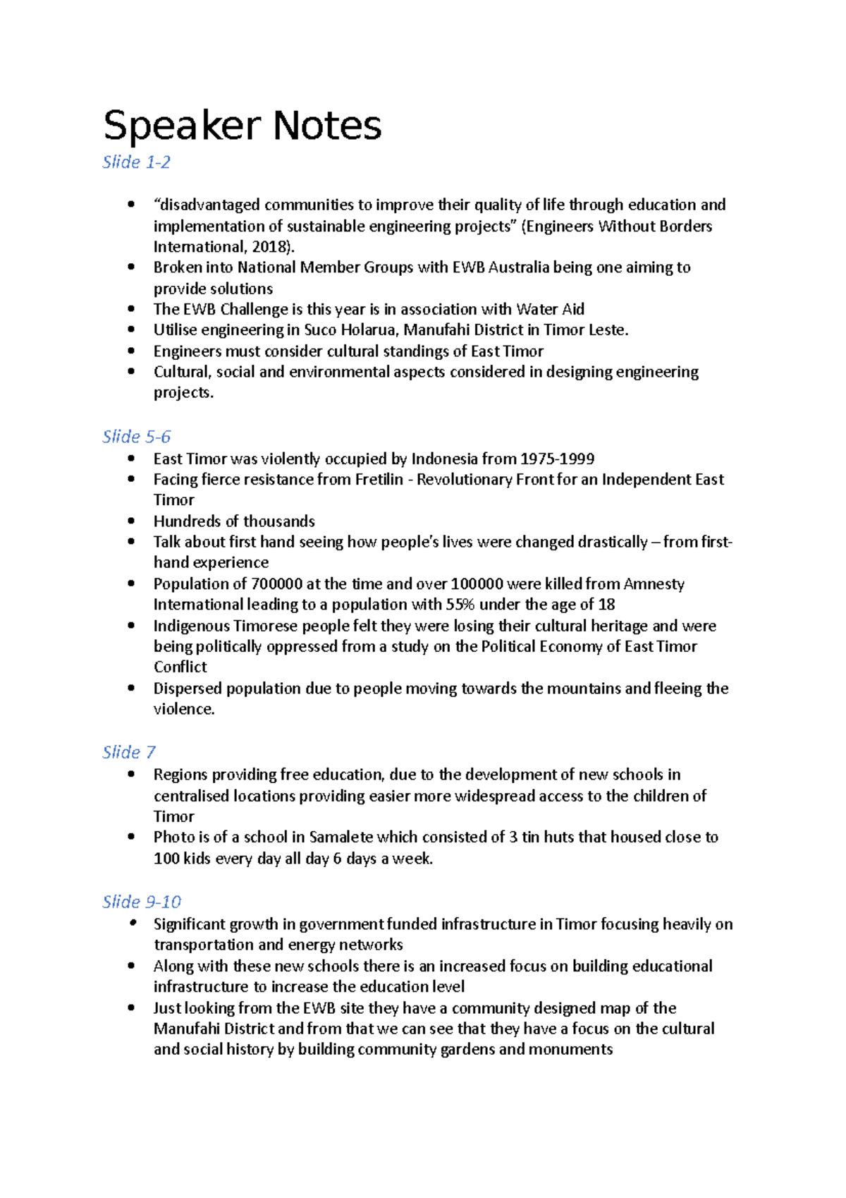 Speaking Notes A4 Speaker Notes Slide 1 “disadvantaged communities