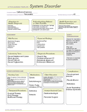 Myocardial Infarction (MI) System Disorder - ACTIVE LEARNING TEMPLATES ...