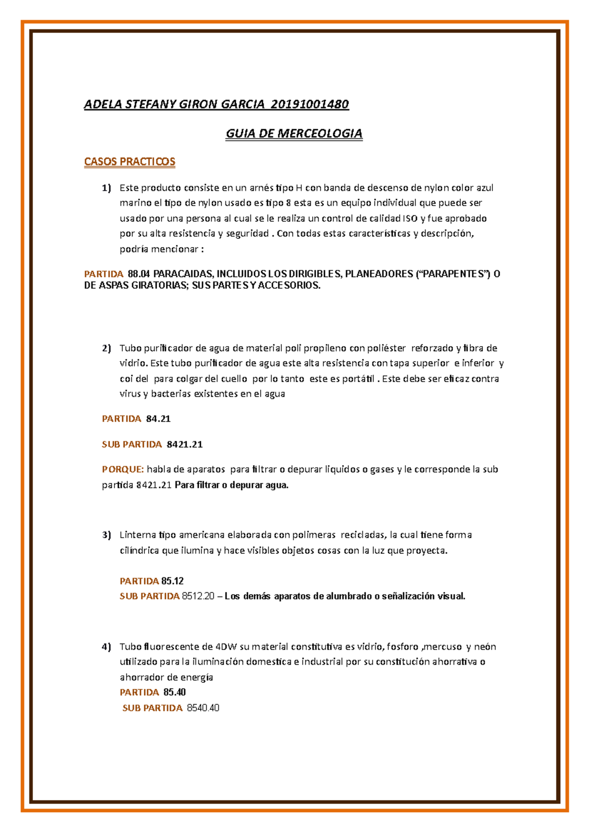 GUIA DE Merceologia adelaa - ADELA STEFANY GIRON GARCIA 20191001480 ...