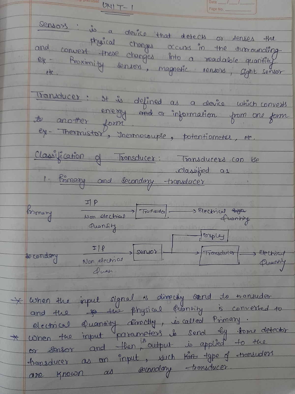 Sensors CT1 - This Is The Notes Of Subject Sensor Of BTech 2nd Year ...