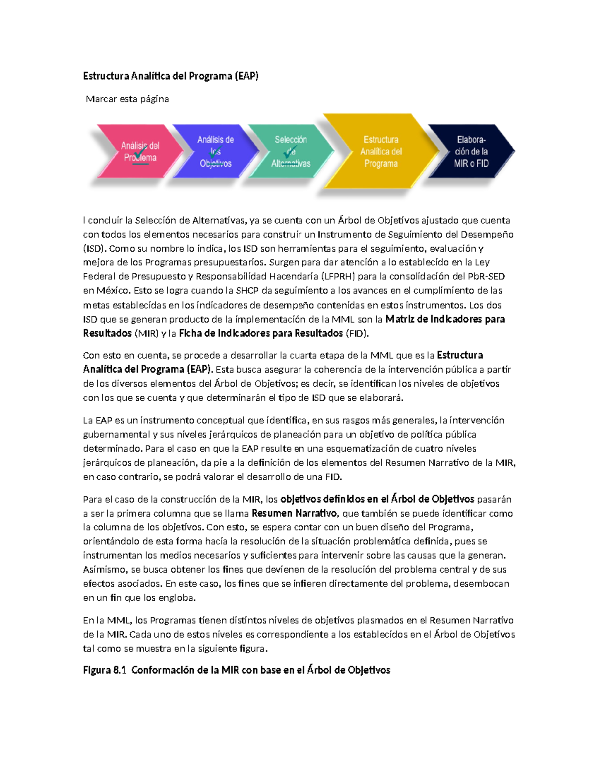 Curso iii - Estructura Analítica del Programa (EAP) Marcar esta página ...