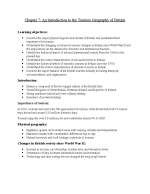 Chapter 23 - TESM - Chapter 23: Tourism Geography of North America ...
