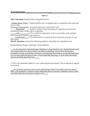 Modified TRUE OR False - 1. MODIFIED TRUE OR FALSE DIRECTION: Write ...