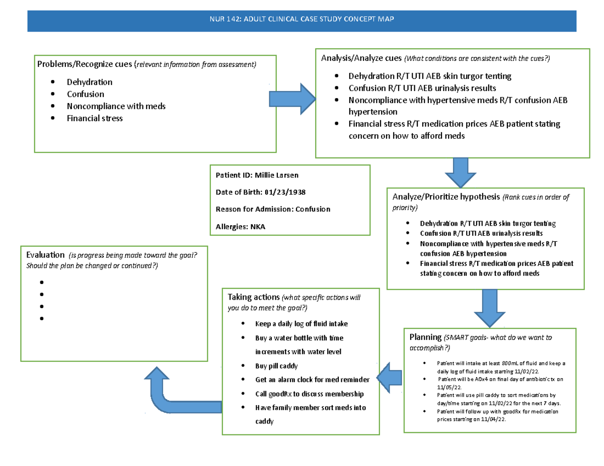 case study concept map