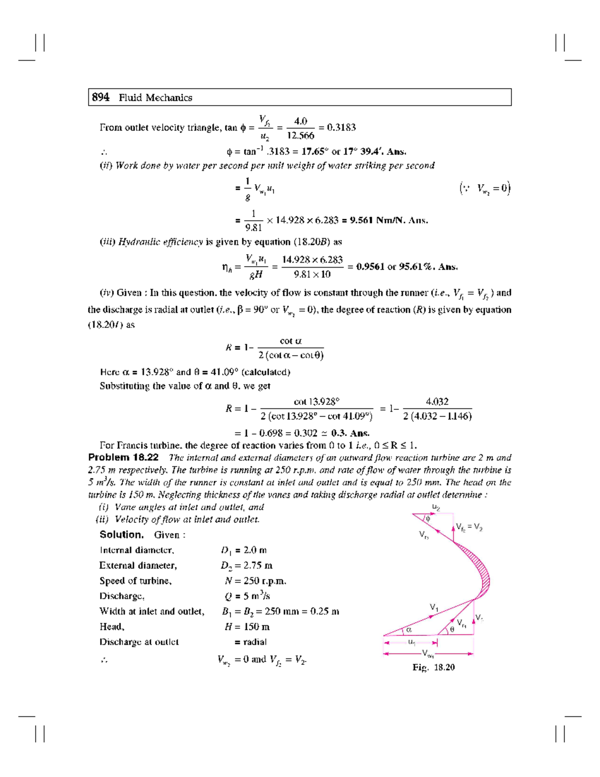 Fluid Mechanics and Hydraulic Machines 47 (47) Fluid Mechanics And
