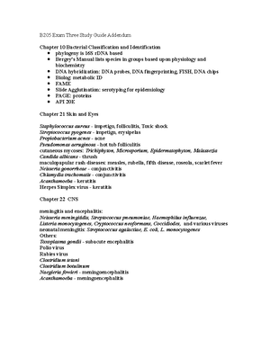 BIOL 205 Exam 3 Study Material - v\vv\ tnct : 't\ow c;e;vw ...