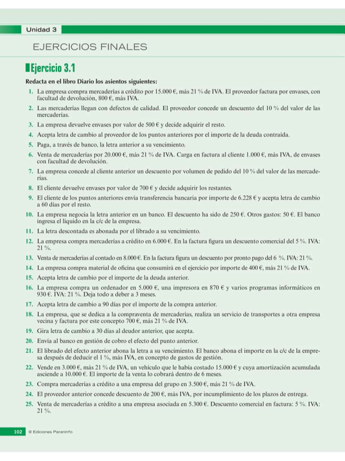 Actividad 3.1 Pag 102 - Contabilidad Y Fiscalidad - Studocu