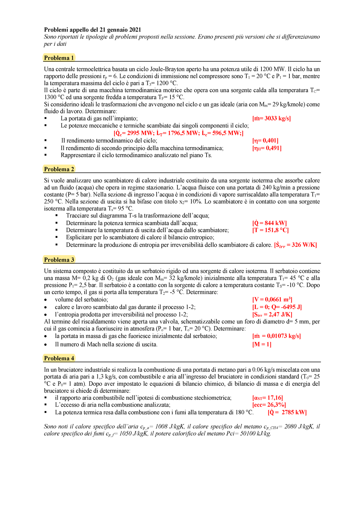 Appello FT 2022-01-21 Soluzione - Problemi Appello Del 21 Gennaio 2021 ...