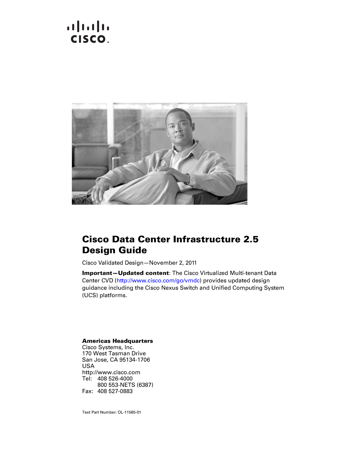 Data Center Infrastructure 2.5 Design Guide (Cisco) - Americas ...