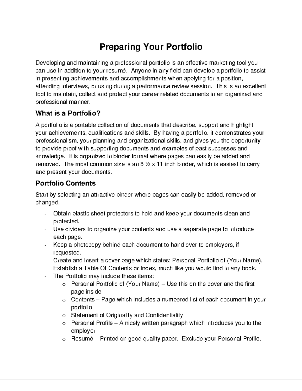 how to write a portfolio essay introduction