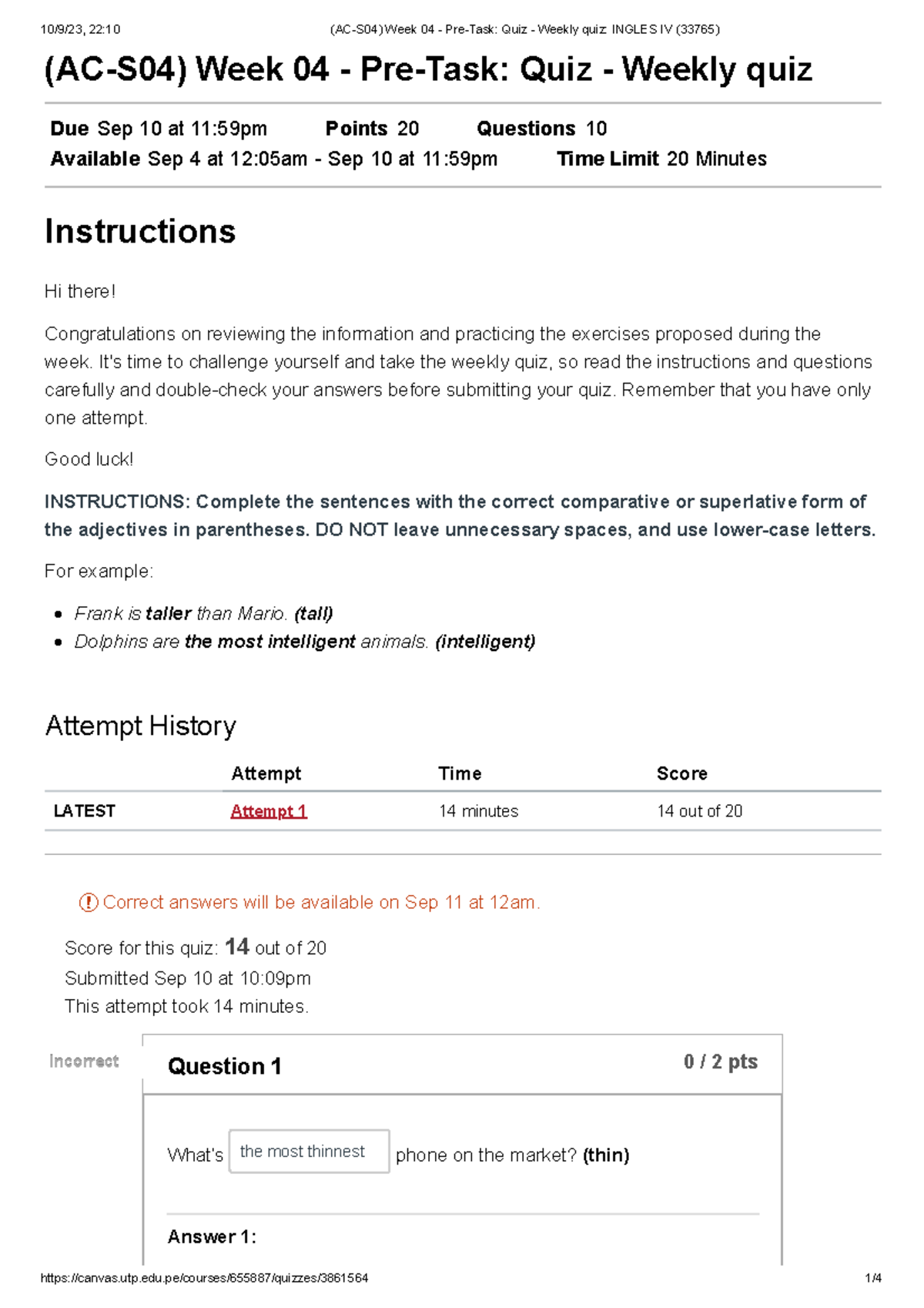 Ac S04 Week 04 Pre Task Quiz Weekly Quiz Ingles Iv 33765 Ac Ac S04 Week 04 Pre Task Quiz Weekly Quiz Ingles Iv 33765 Ac