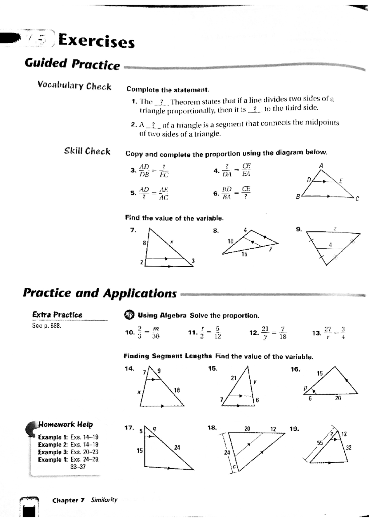 Consequences of similarity practice mat 307 studocu