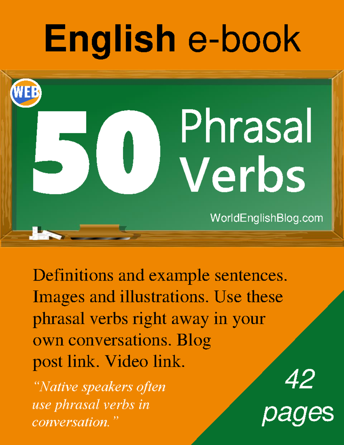 50 Phrasal Verbs Pdf1 Definitions And Example Sentences Images And Illustrations Use These 8285