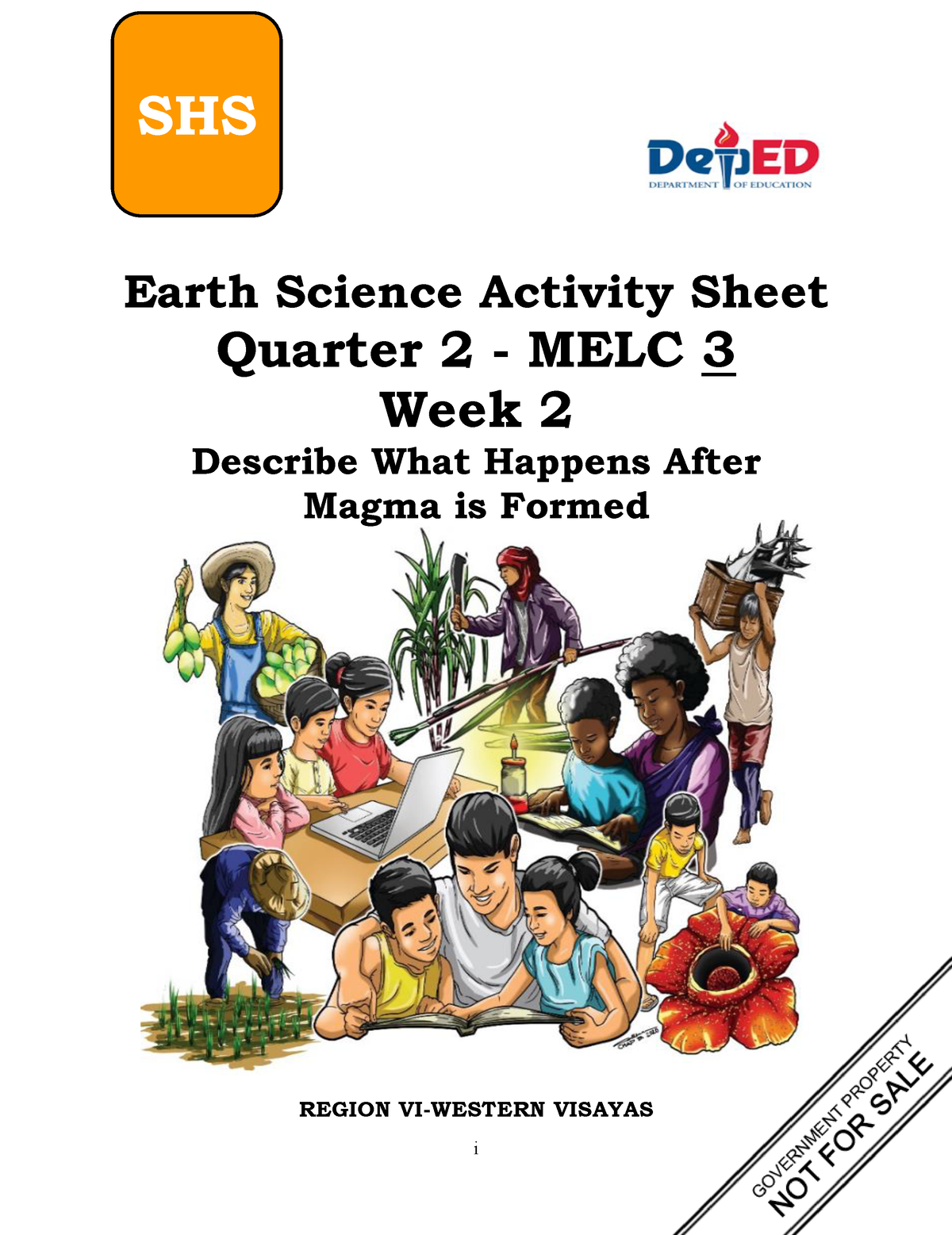 LAS SHS Earth Sci MELC 3 Q2 Week-2 - I Earth Science Activity Sheet ...