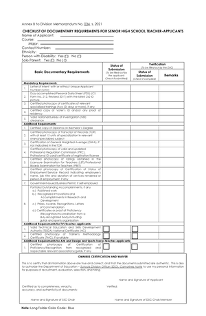 Omnibus Teaching Digital Form 0 - Annex A to Division Memorandum No ...