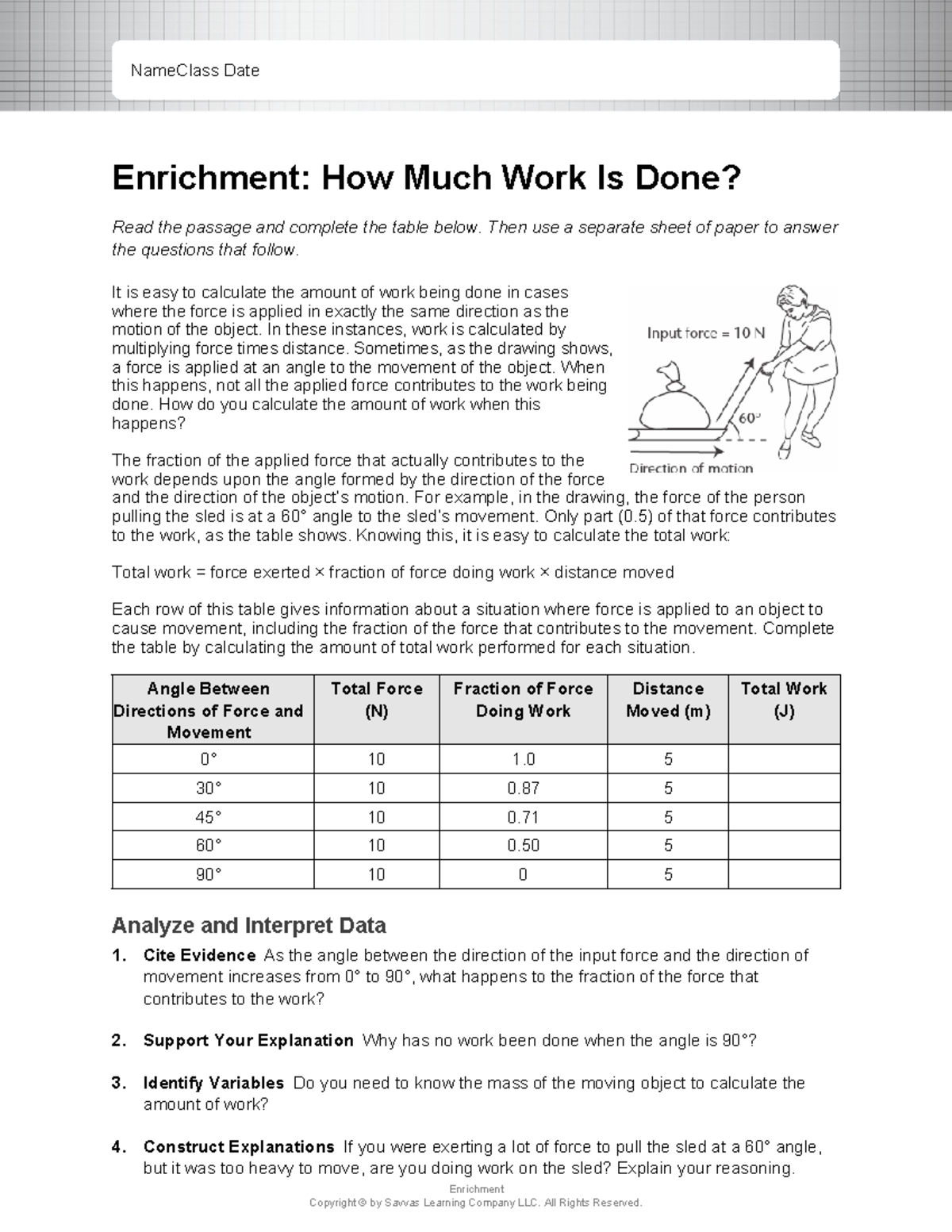 MGPS EN Enrichment How Much Work - Enrichment: How Much Work Is Done ...