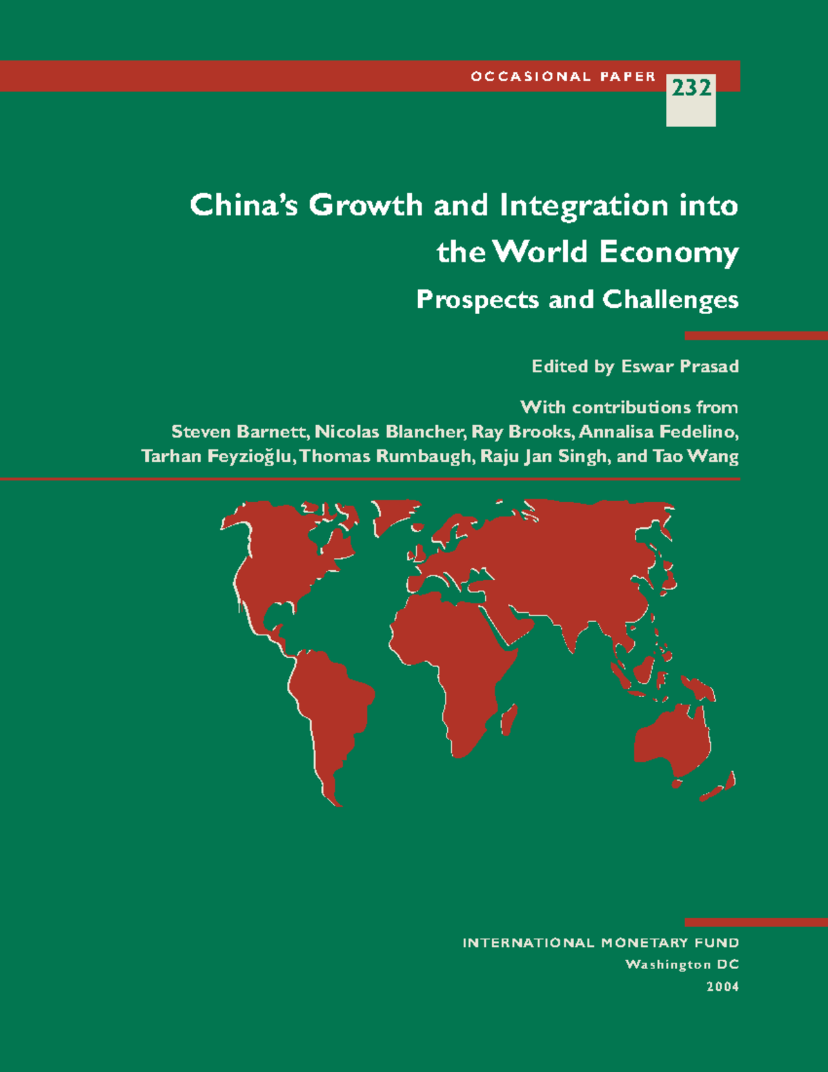 Chinese trade O C C A S I O N A L PA P E R 232 INTERNATIONAL