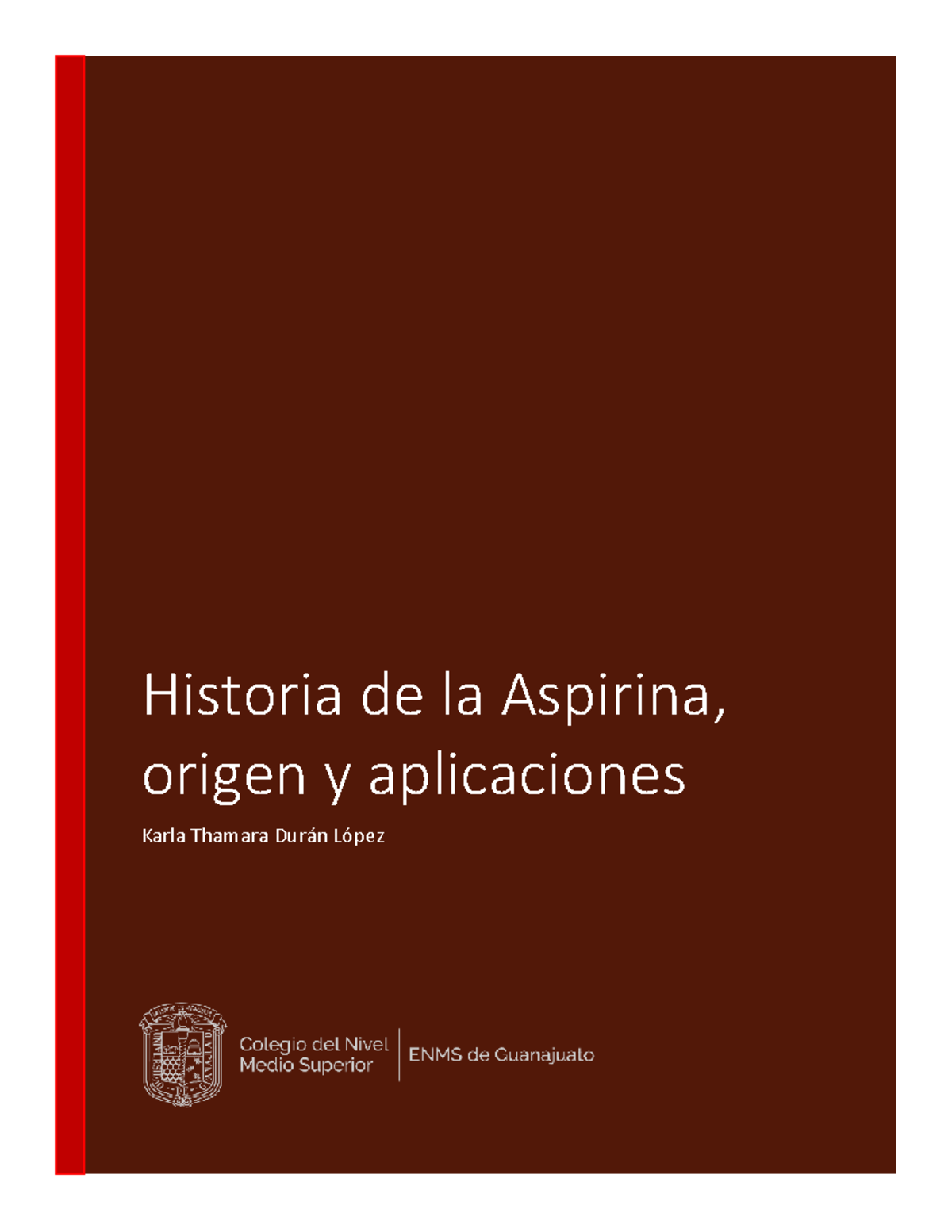 Historia de la Aspirina KTDL Historia de la Aspirina, origen y