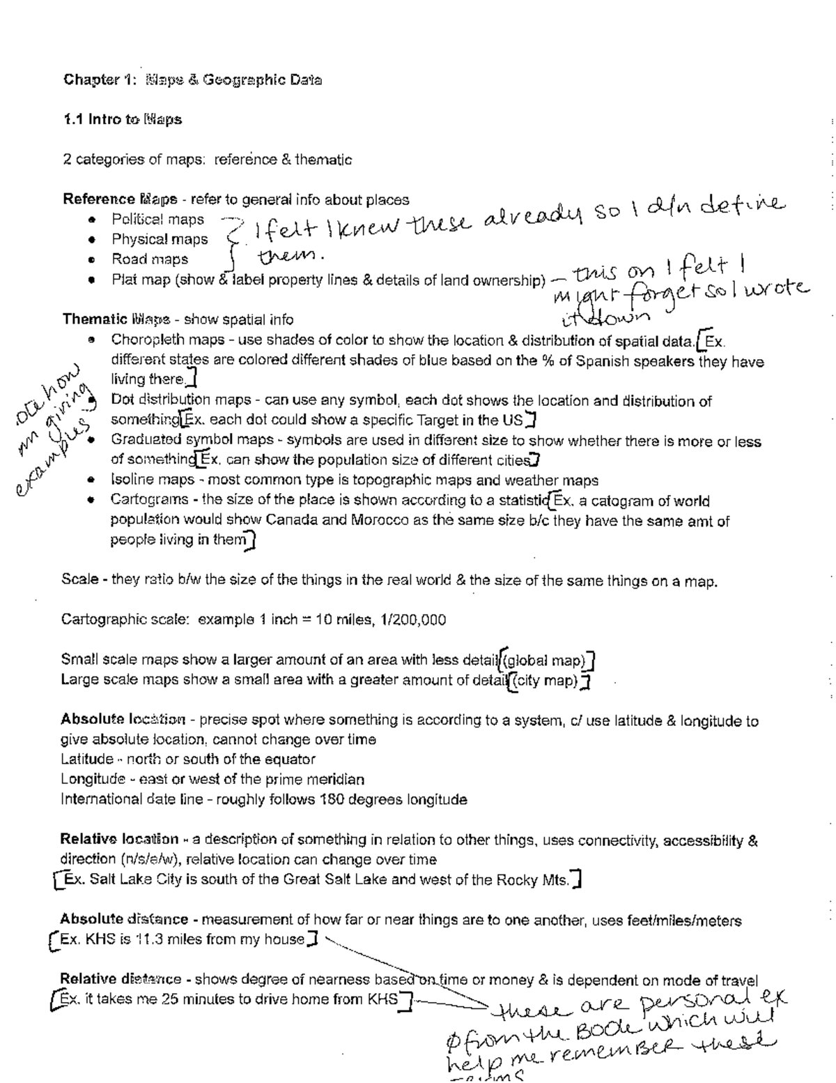 Annotated notes from Ch 1 Amsco - Studocu