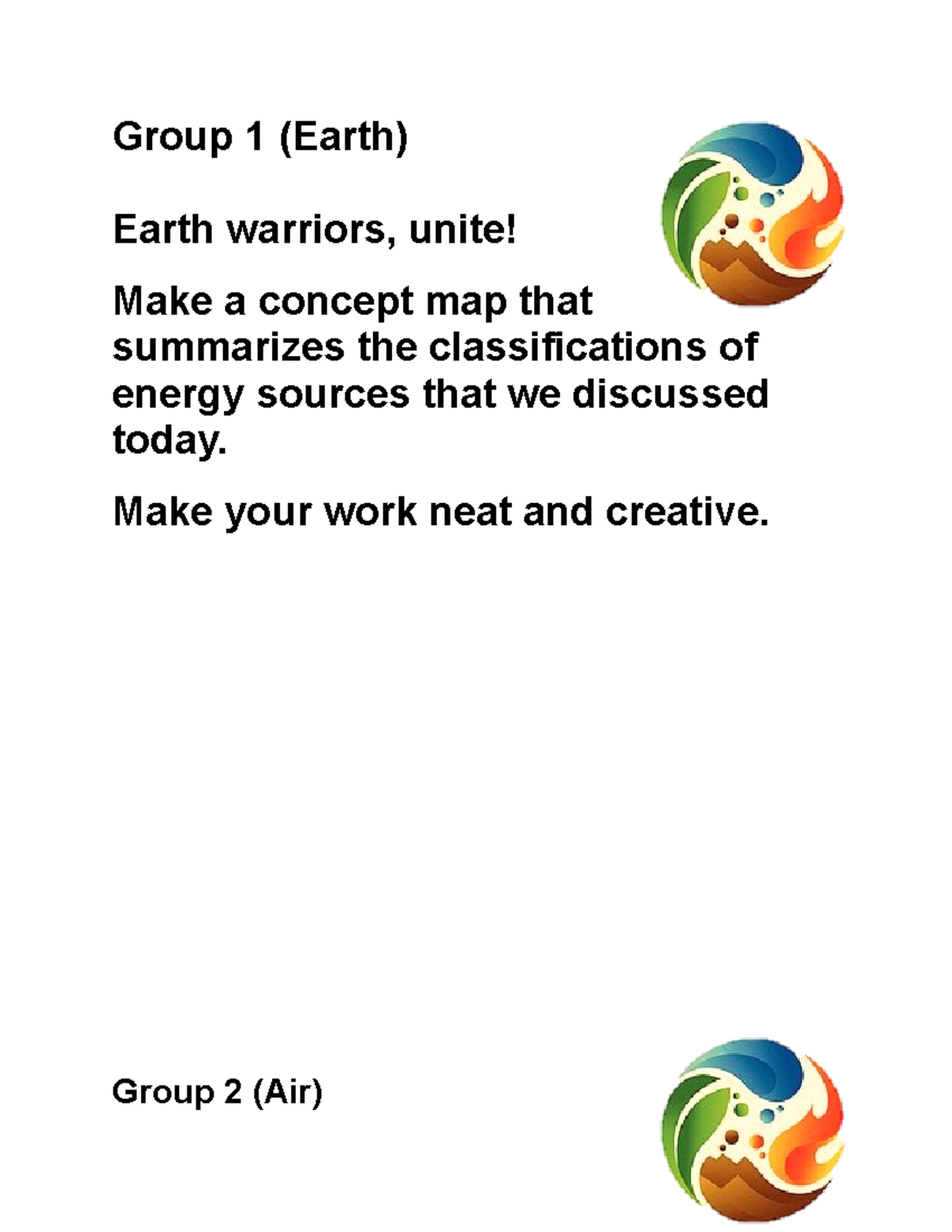 activity-sheets-biology-1-group-1-earth-earth-warriors-unite