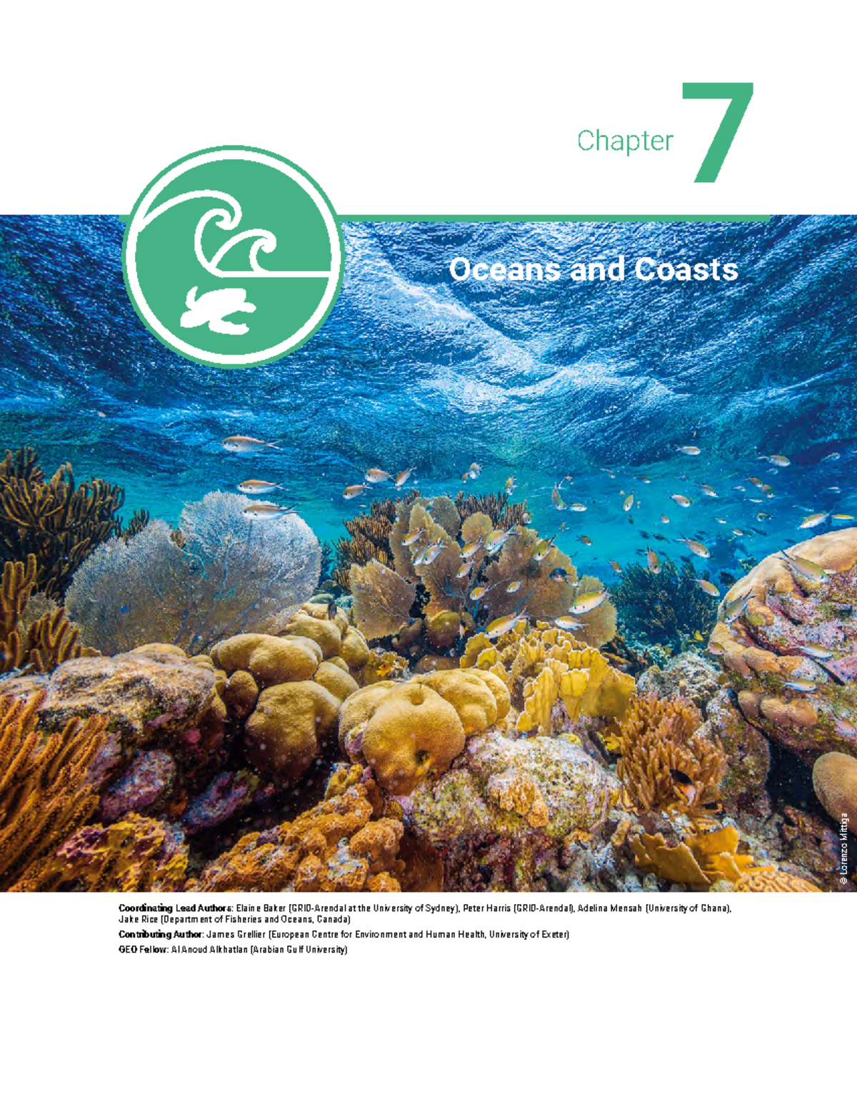 GEO6 CH7 - lecture - Oceans and Coasts Coordinating Lead Authors ...