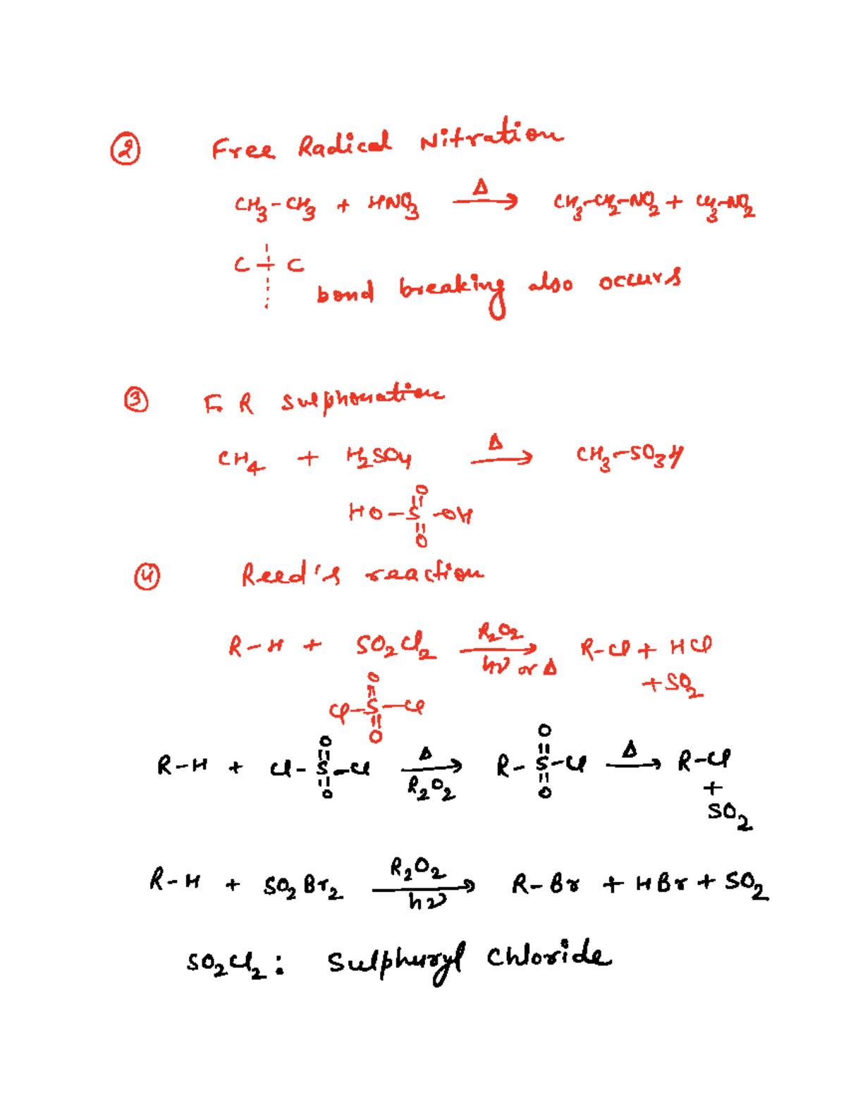 Hydrocarbon chemical rxn of alkanes - Chemistry HL - 2 Free Radical ...