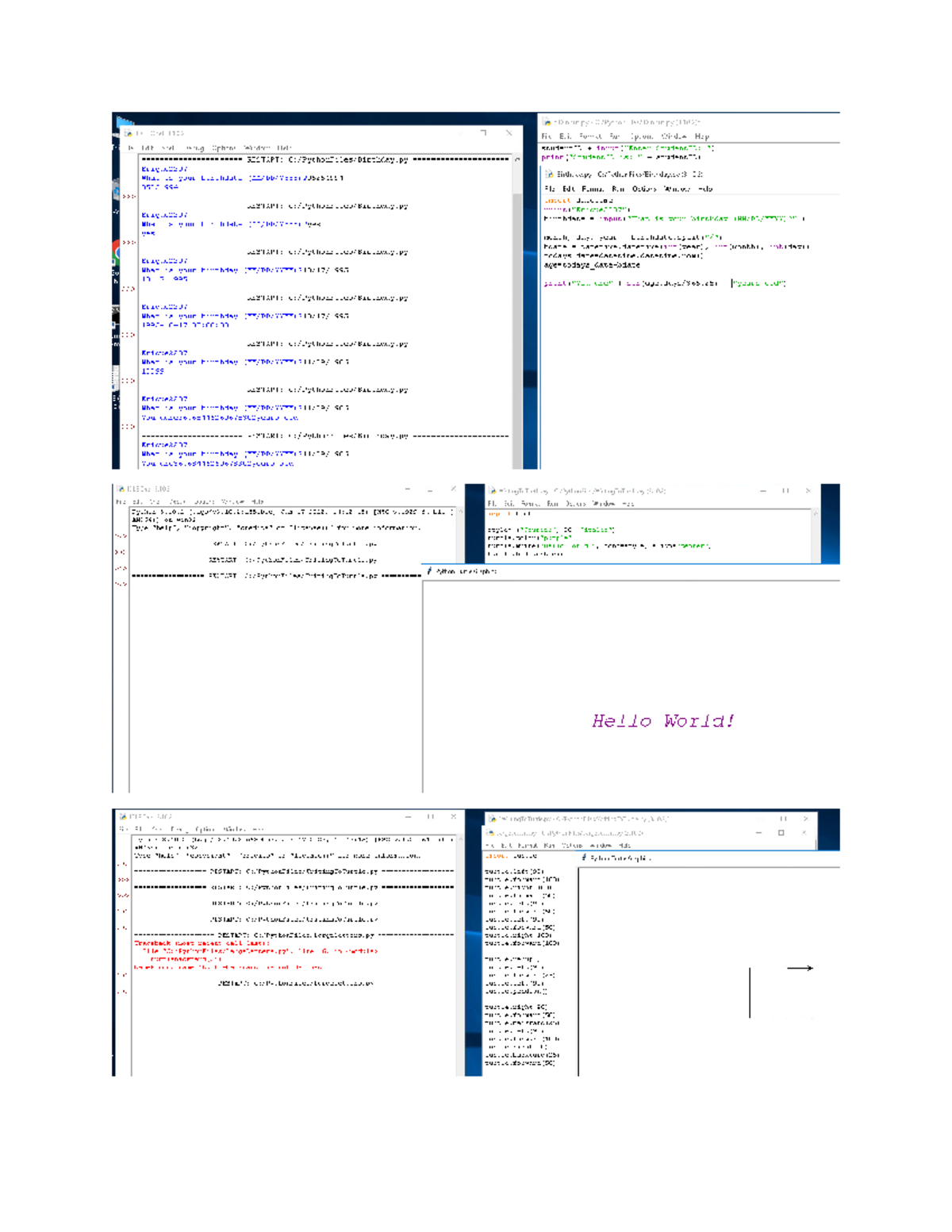 Screenshots 2.3 Guided Practice Input, Output, and Processing - CIS123 ...