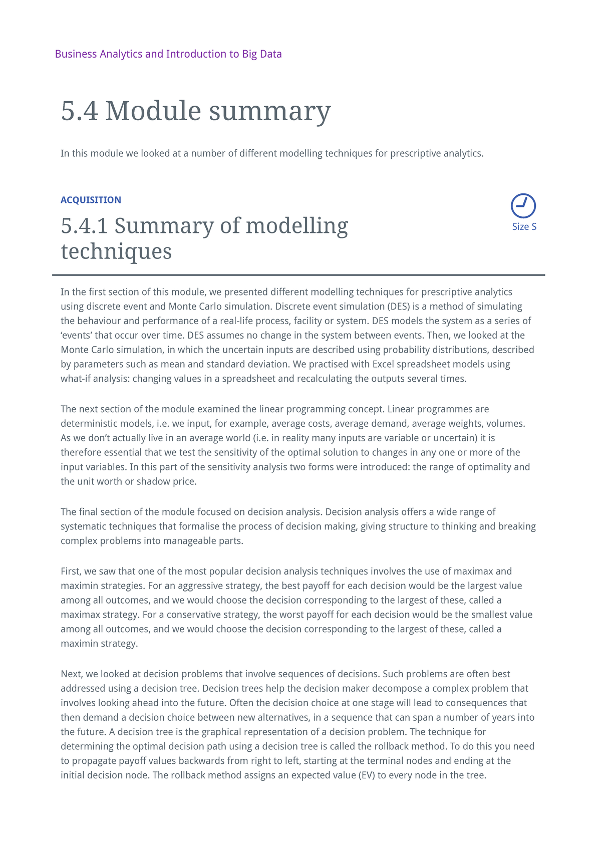 Module Summary 5 Notes In This Module We Looked At A Number Of Module Summary 5 Notes In This Module We Looked At A Number Of