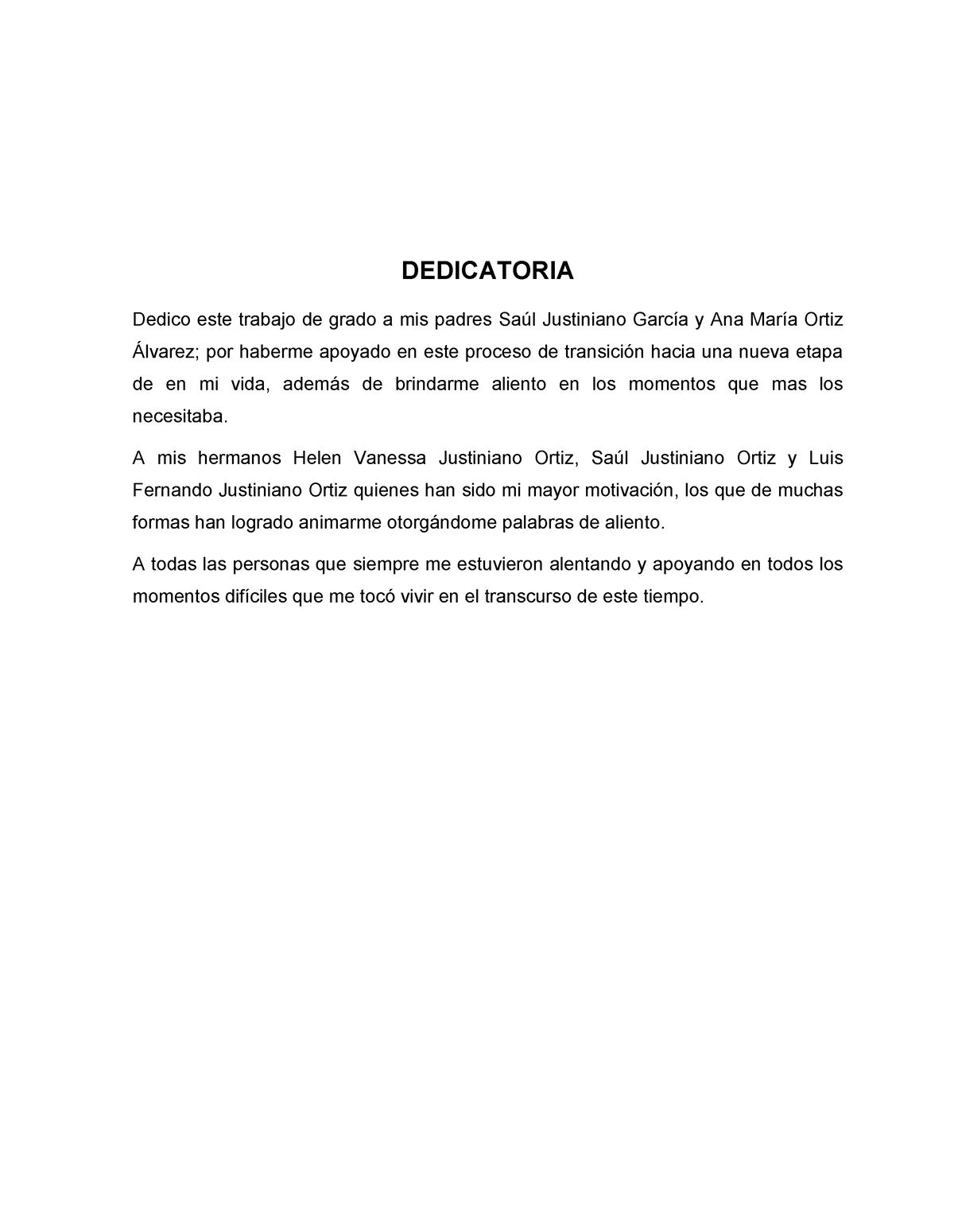 2 Caratula Anexos De Tesis Para Proyecto De Grado Dedicatoria Dedico Este Trabajo De Grado A 1645