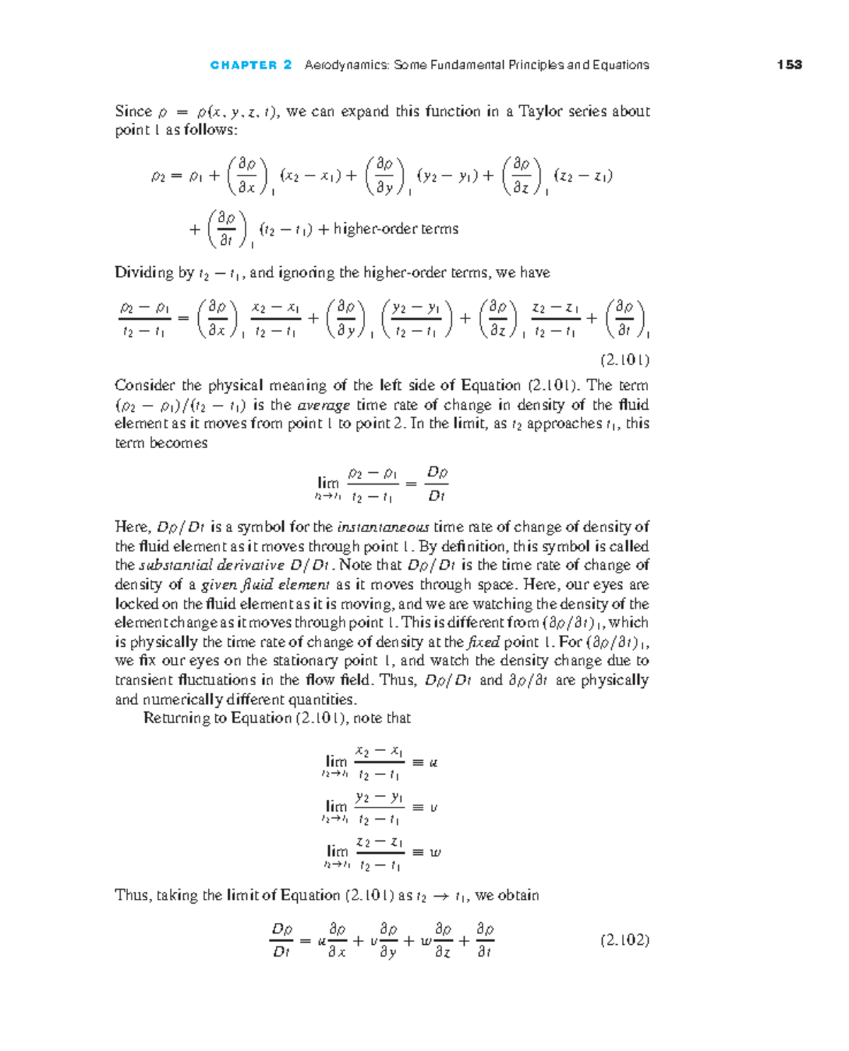 Aerodynamics Lecture 7 - C H A P T E R 2 Aerodynamics: Some Fundamental 