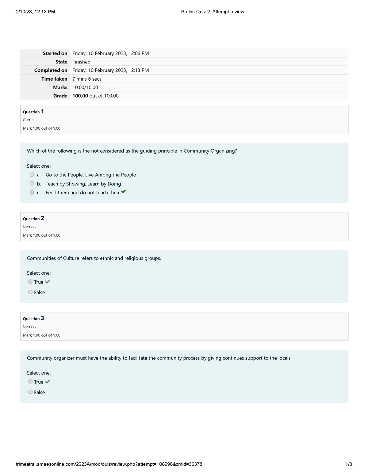 NSTP 2 QUIZ 2 - My First Attempt - 2/10/23, 12:13 PM Prelim Quiz 2 ...