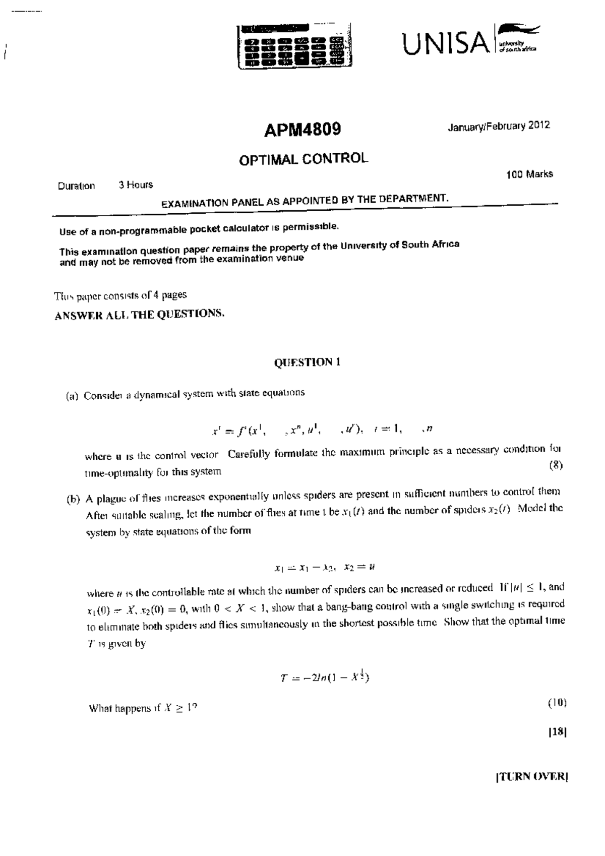 Apm4809 2012 1 E 1 Applied Mathematics Mam1043h Studocu Apm4809 2012 1 E 1 Applied Mathematics Mam1043h Studocu