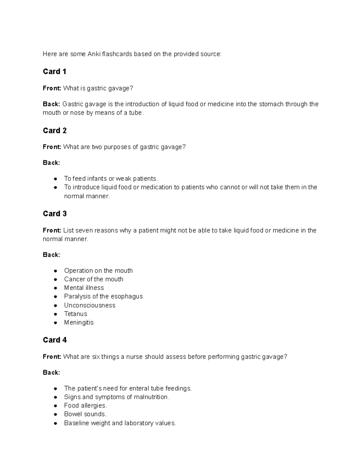 Untitled documentlsk - Here are some Anki flashcards based on the ...
