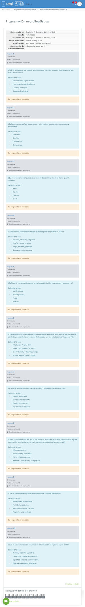 Recursos S2 Programación Neurolingüística - PROGRAMACIÓN ...